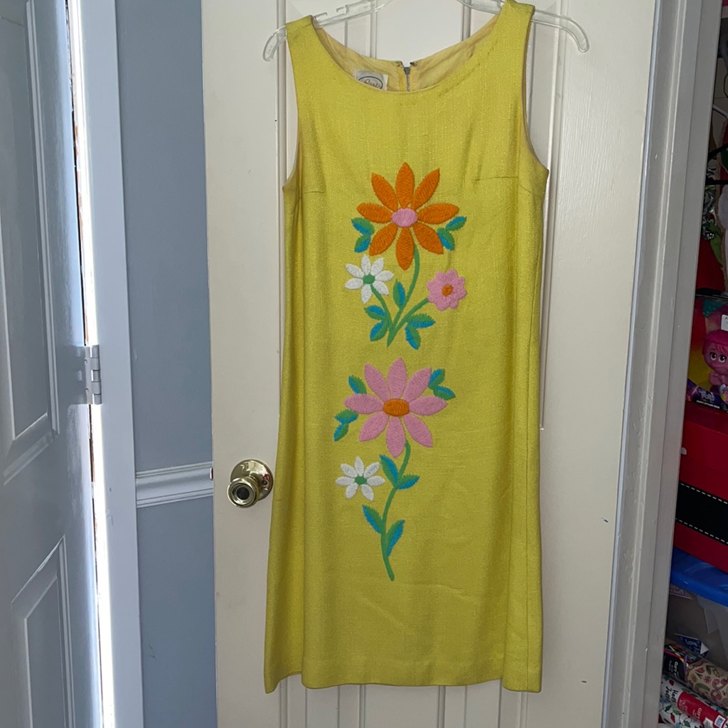 Vintage 1970s Russ Dress